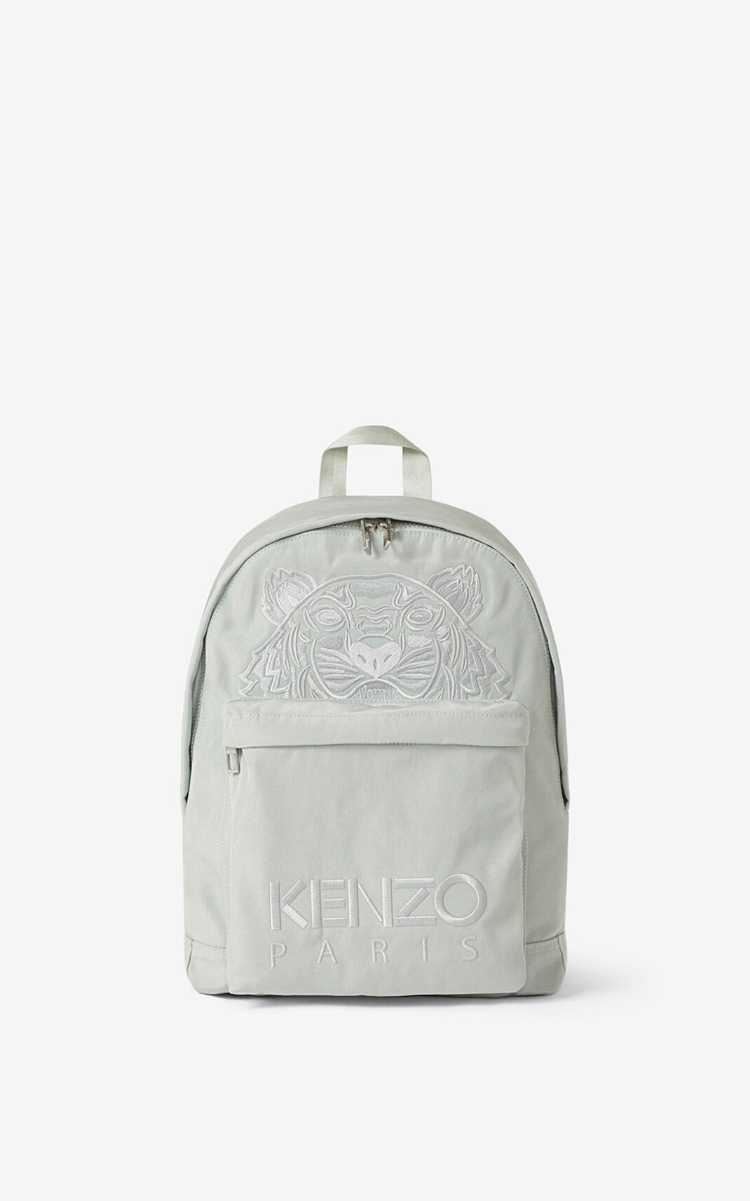 Sac À Dos Kenzo Toile Kampus Tiger Homme Vert Olive Vert | IRSC-61874